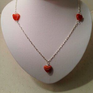 NEW Carnelian crystal necklace